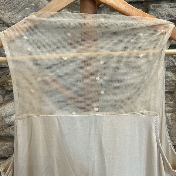 Mesh overlay top - Picture 5 of 8